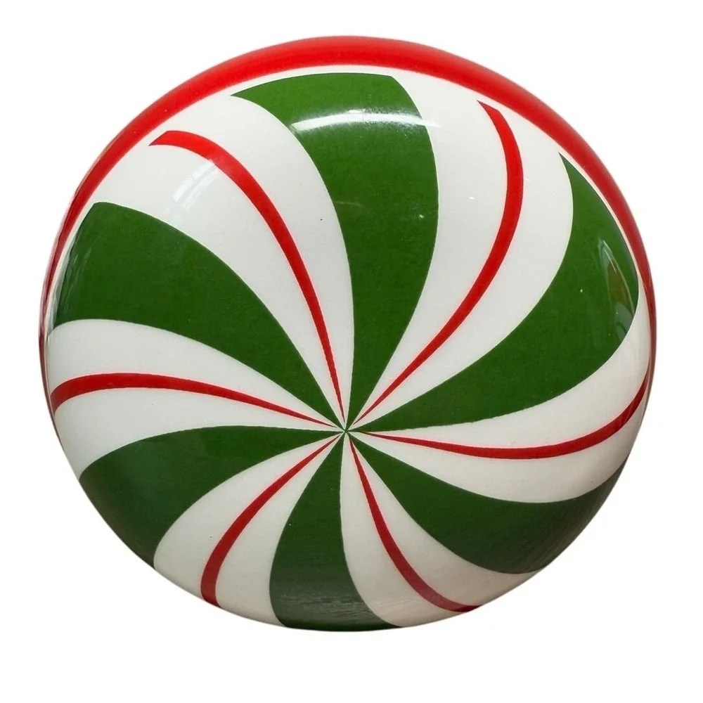 Pier 1 Imports Candy Cane Salt Pepper Shakers Christmas Peppermint‎ Stoneware